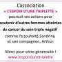 Texte de l'association L'Espoir d'une Triplette